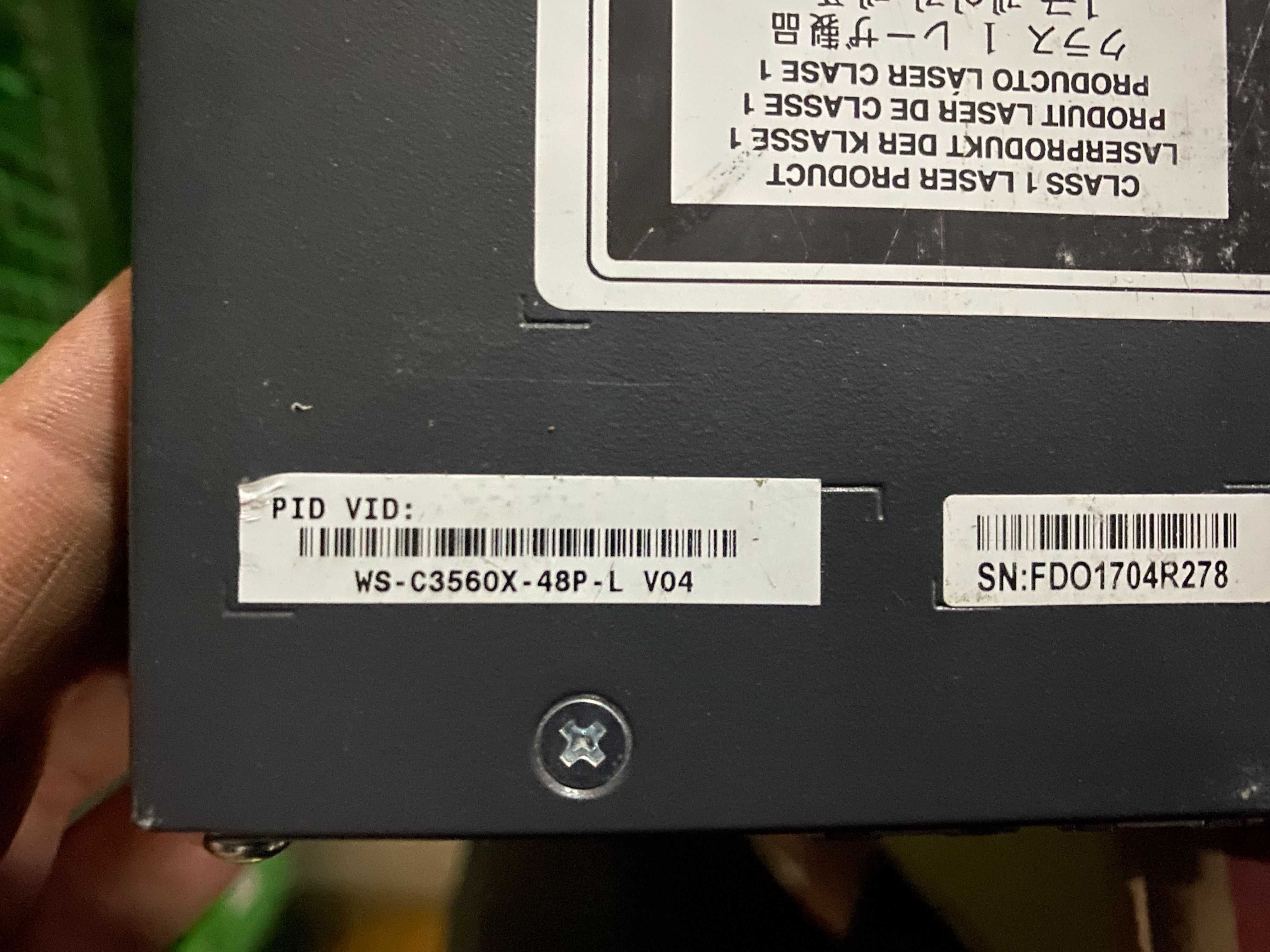 POE Комутатор / Свіч Cisco WS-C3560X-48P-L