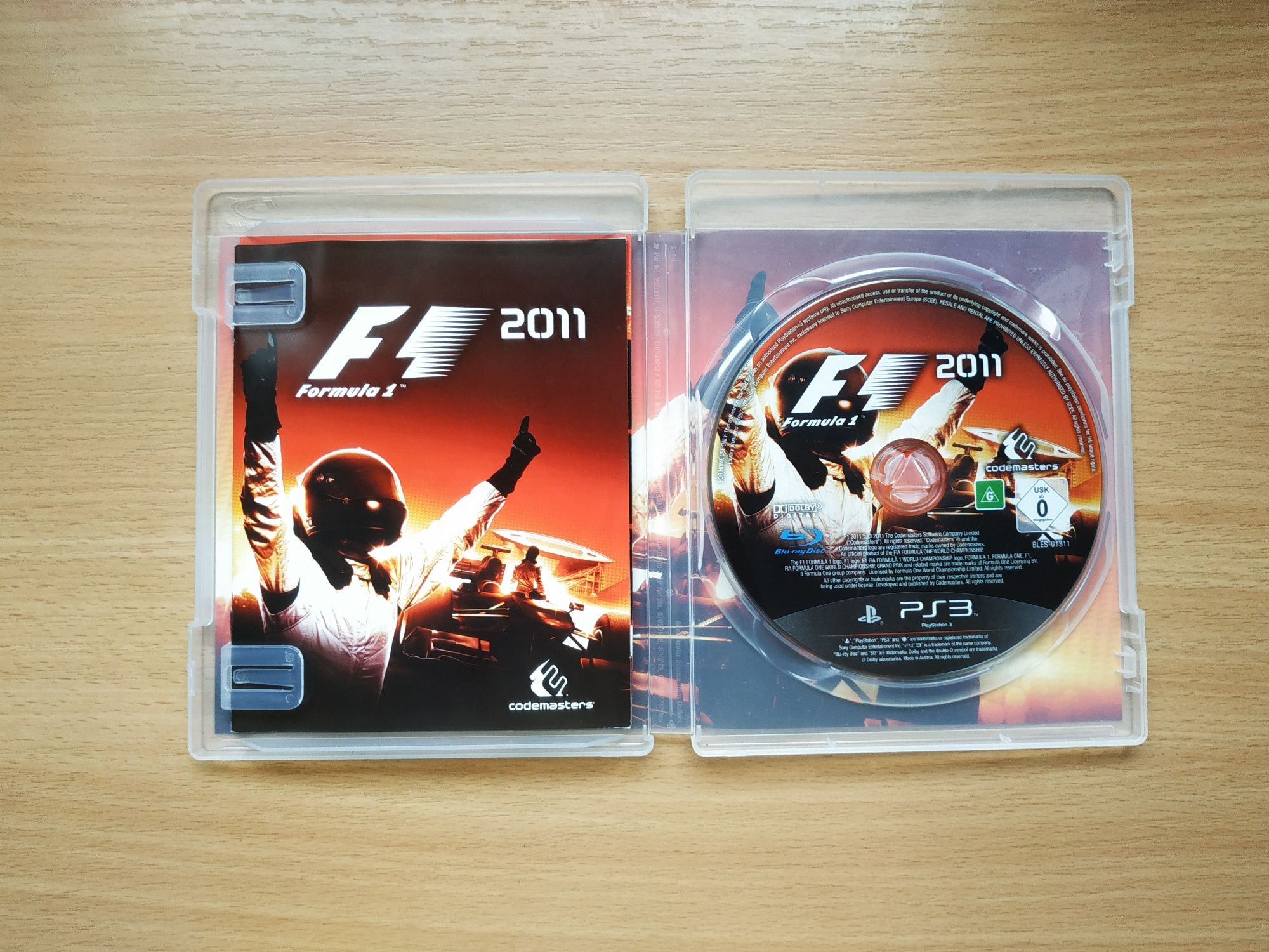 Formuła 1  2011,ps3, stan bardzo dobry, możliwa wysyłka przez olx