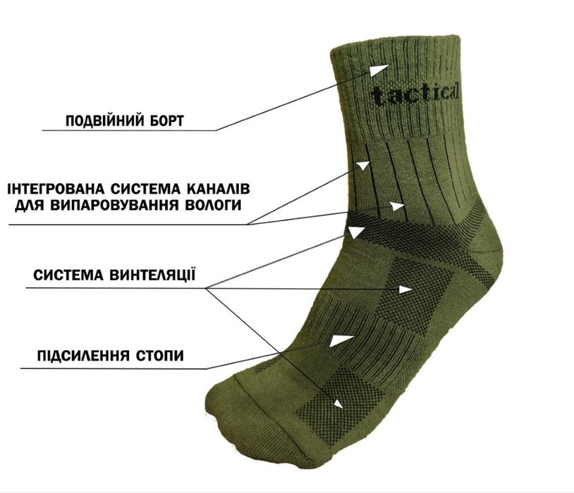 Шкарпетки чоловічі 43-45