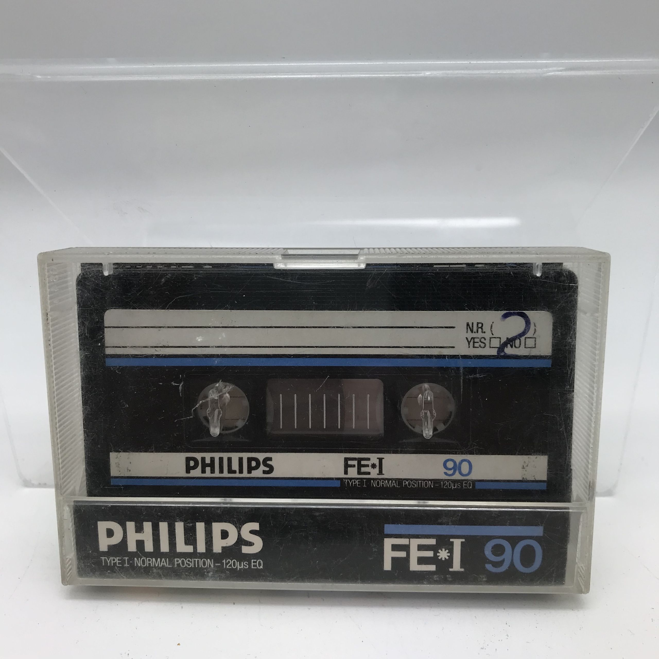 Kaseta - Kaseta magnetofonowa Philips Fe I 90