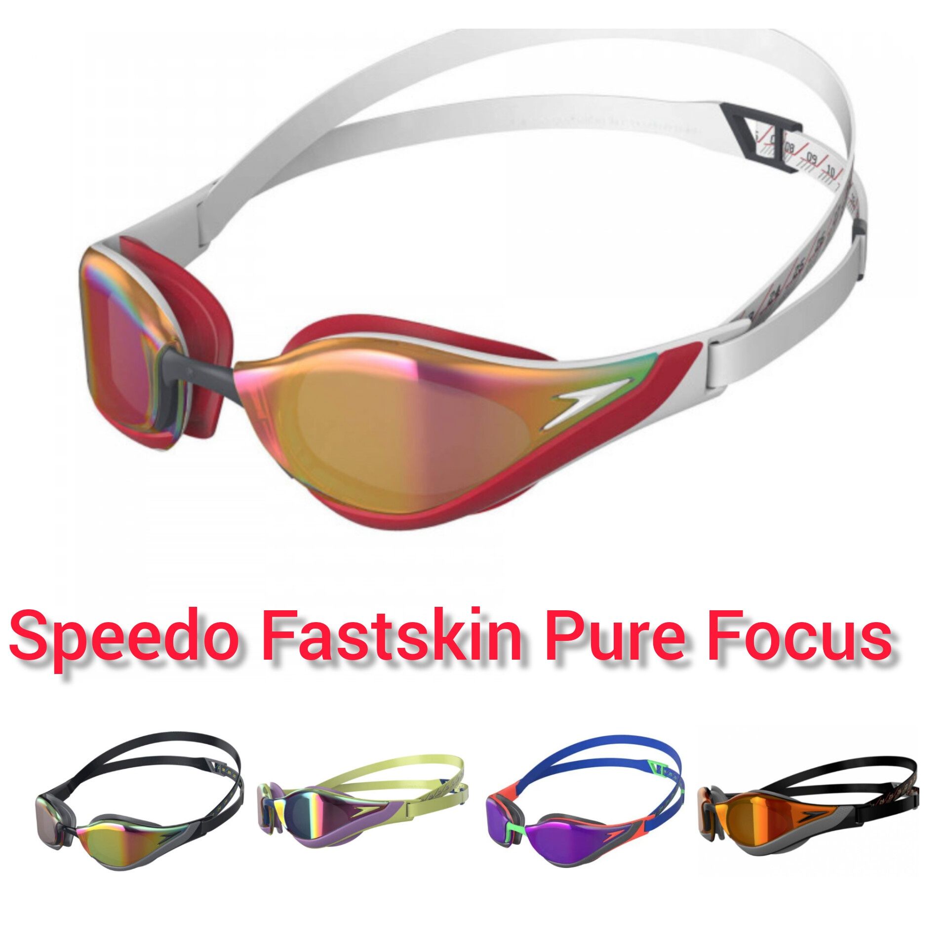 Окуляри Speedo Fastskin Hyper Elite, Speedsocket 2, PURE FOCUS, VUE