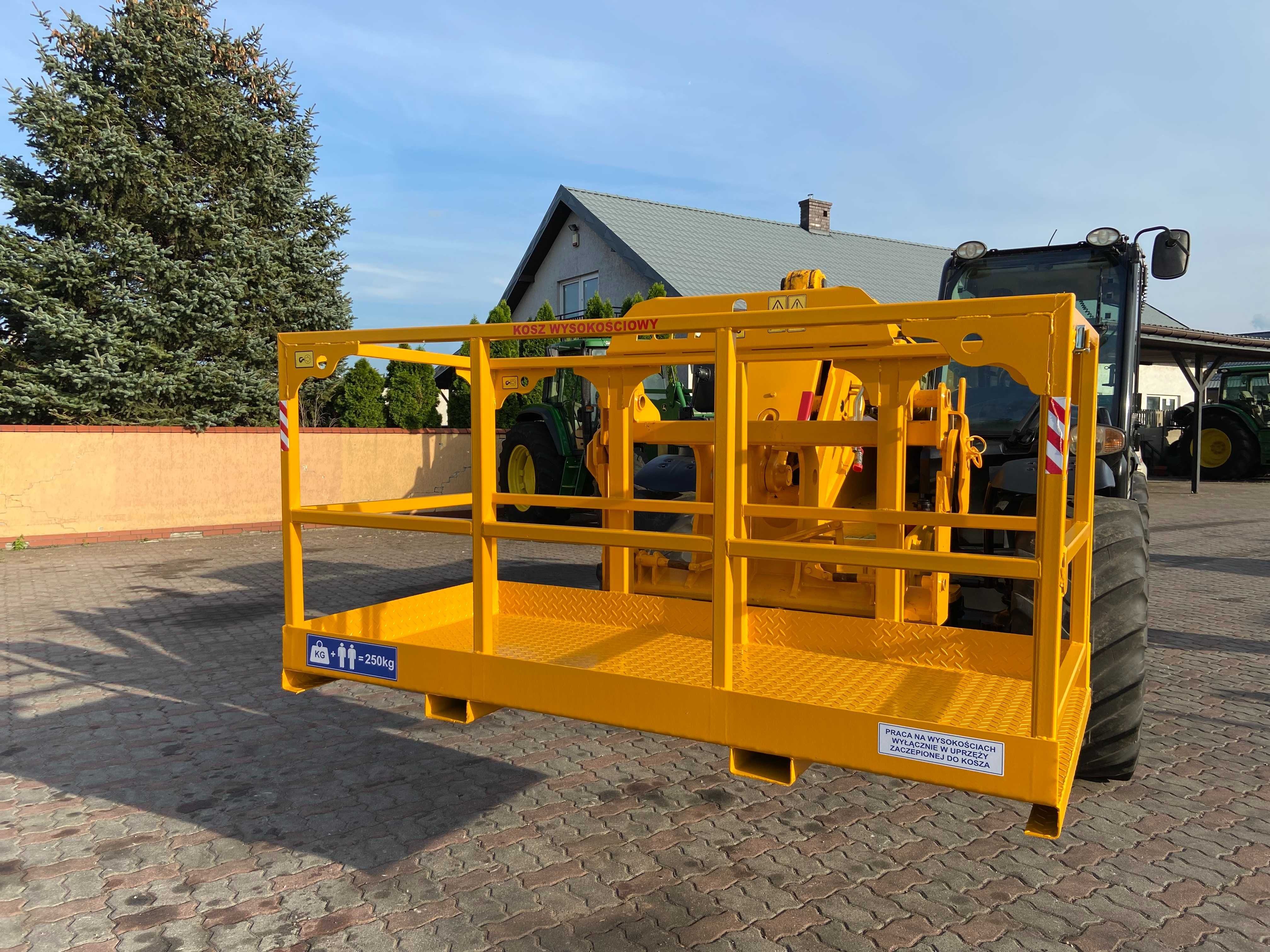 Kosz wysokościowy Jcb platforma robocza ładowarka Manitou Cat Merlo