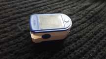 Портативный пульсометр оксиметр на палец Pulse Oximeter SP2 Синий