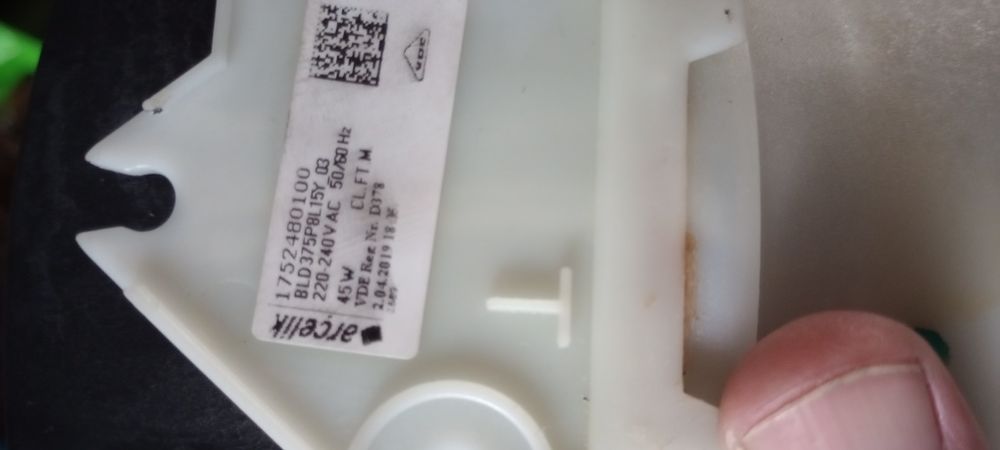 Grzalka do zmywarki Beko