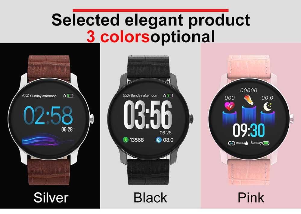 -50% SmartWatch T90 kroki dystans kalorie tętno ciśnienie saturacja.