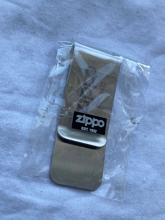 Зажим для банкнот Zippo. Новый