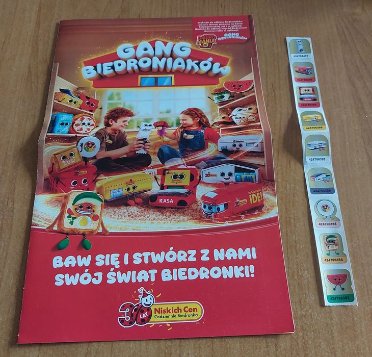 Naklejki biedronka  Gang Biedroniaków
