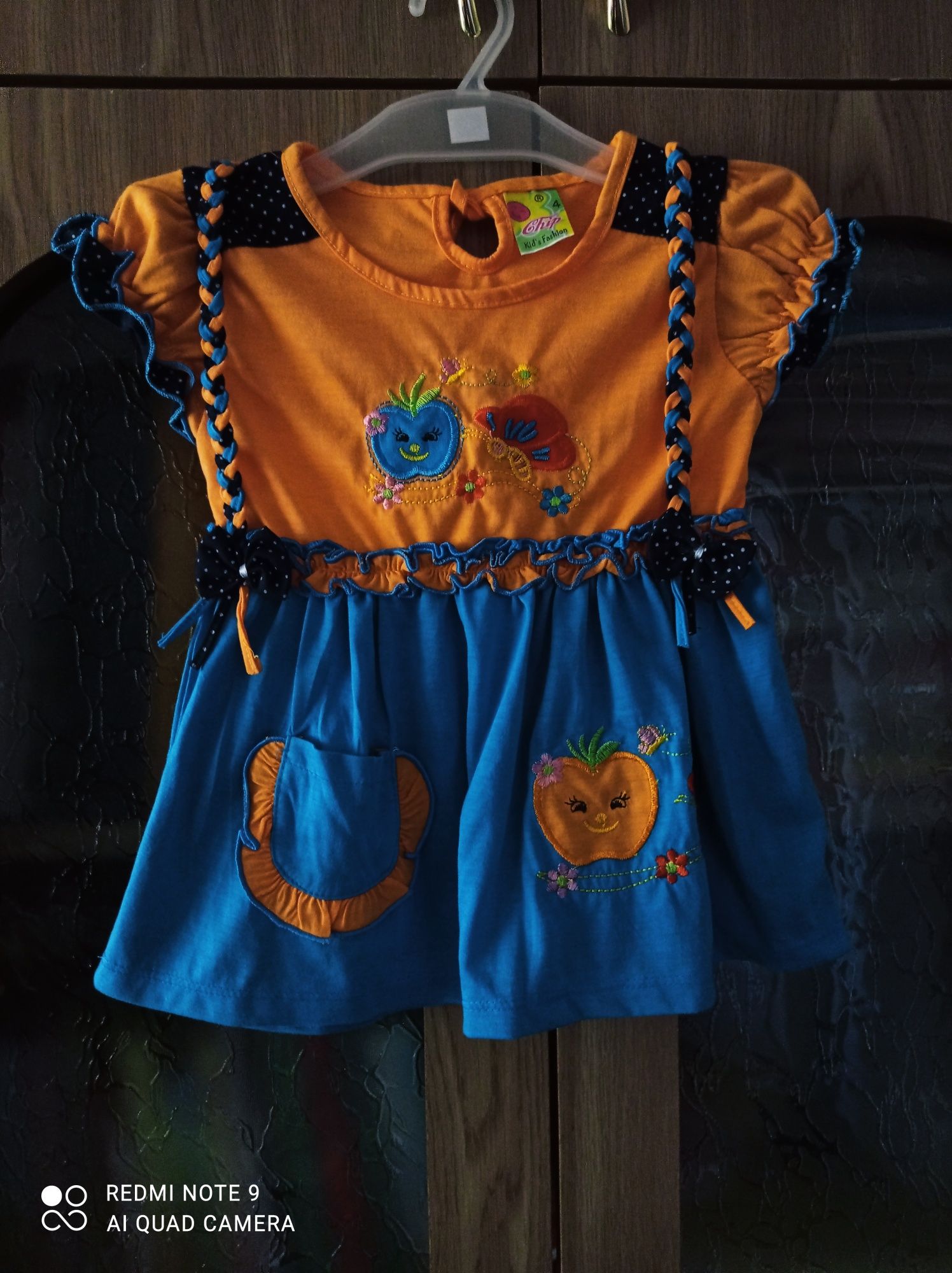 Новое Платье туника на девочку 1-3 года