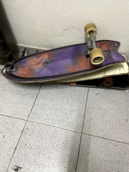 4 tábua skate profissional + rolamentos  bones