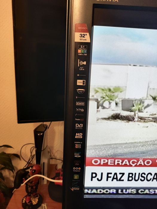 TV 32" LCD Sony Bravia