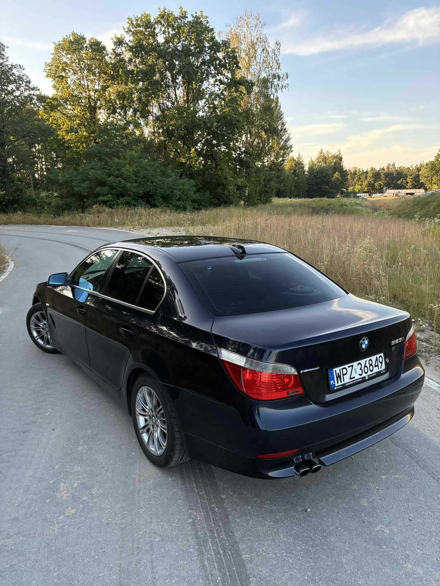 BMW E60 523i benzyna+LPG 2005r 177 KM