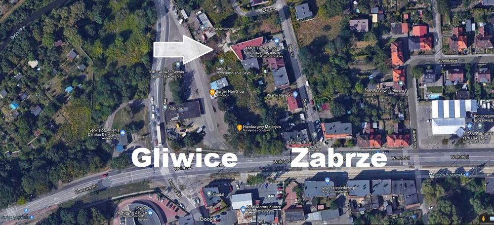 Garaż warsztat Gliwice Zabrze zjazd DK 88 serwis sklep detailing