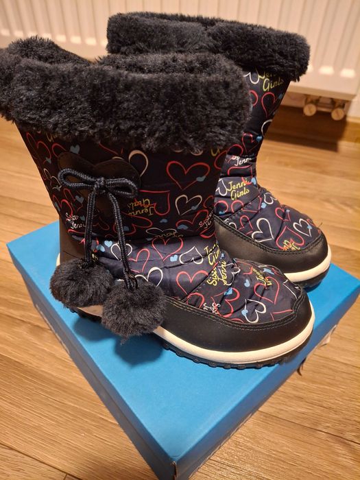 Śniegowce kozaki dziewczęce nowe rozmiar 31