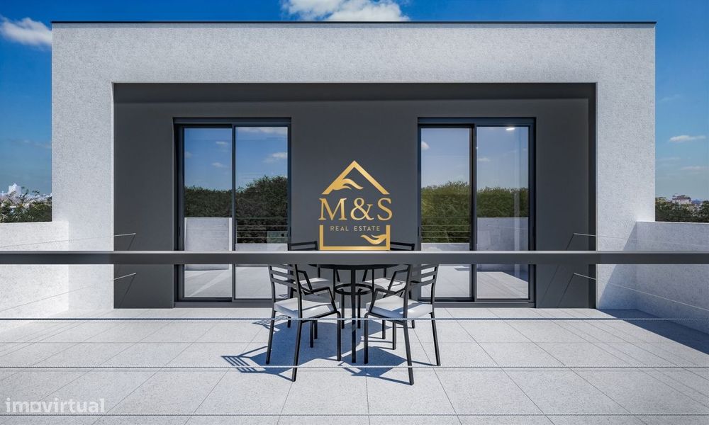 Apartamento NOVO  T2  com terraço - Ultimo Piso