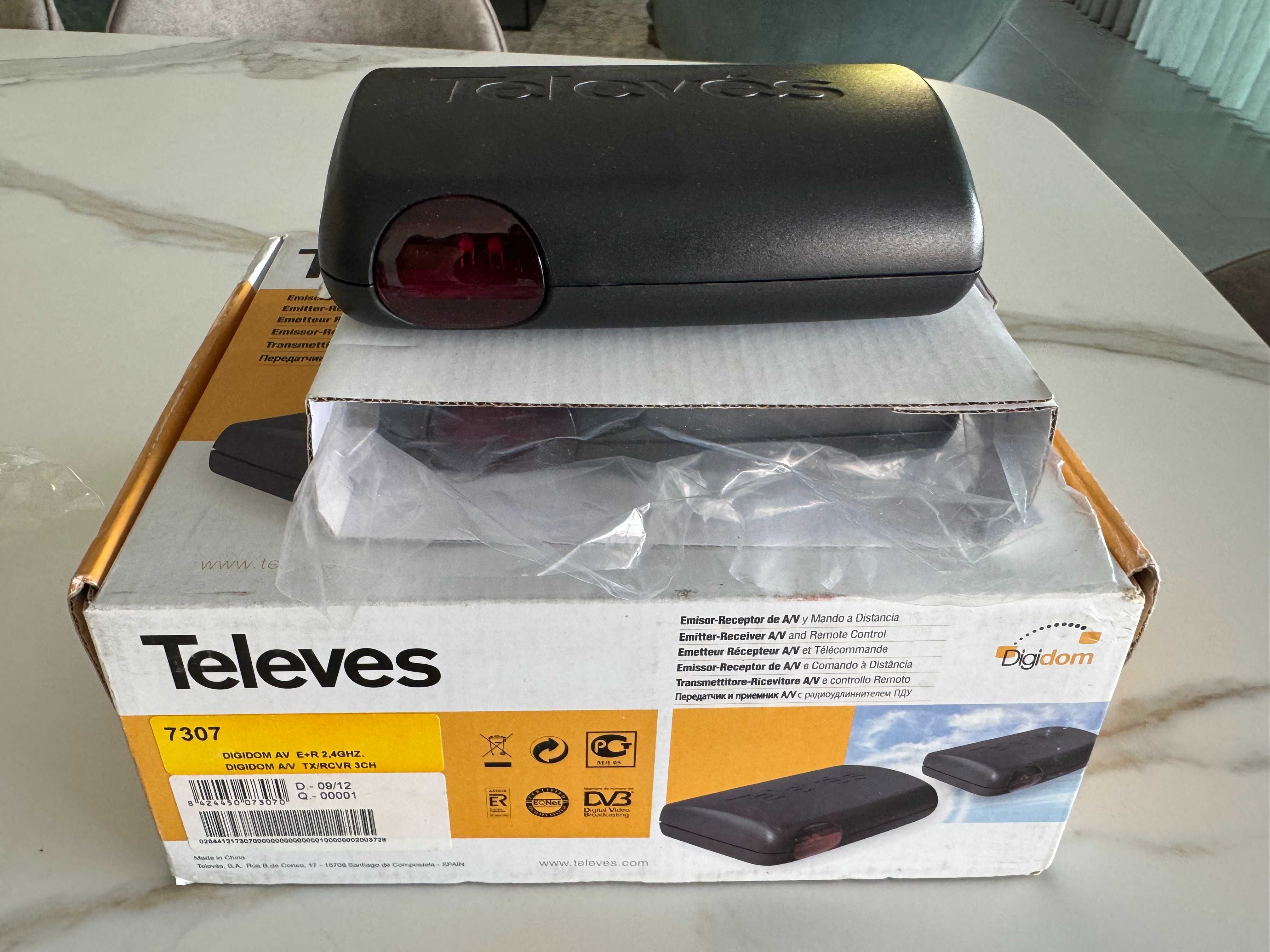 Emissor-Receptor wireless de A/V TELEVES 7307