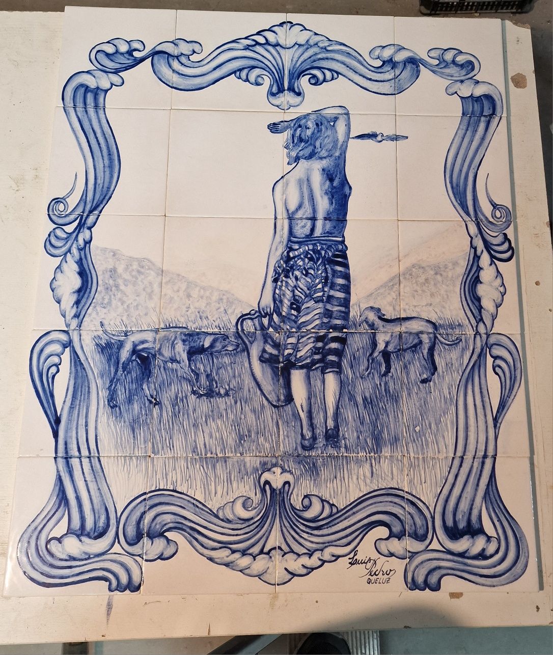 Painel de azulejos 1900