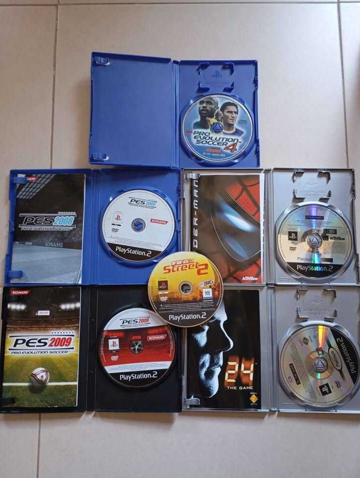 8 jogos para Ps2