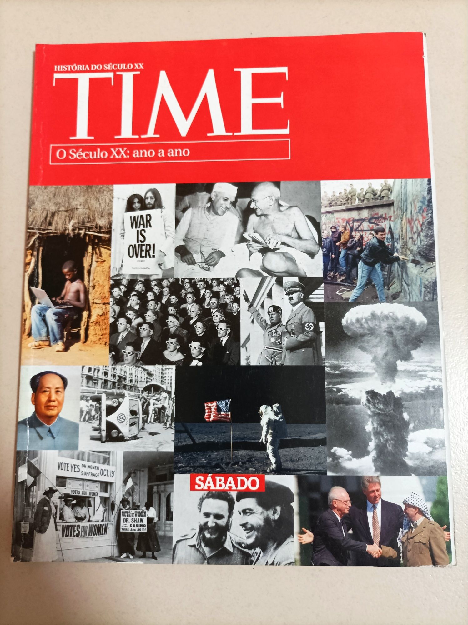 A História do Século XX - Coleção revistas Time (Sábado)