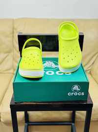 Лимонные кроксы Crocs Platform женские крокс Новинка 2024 сабо тапочки