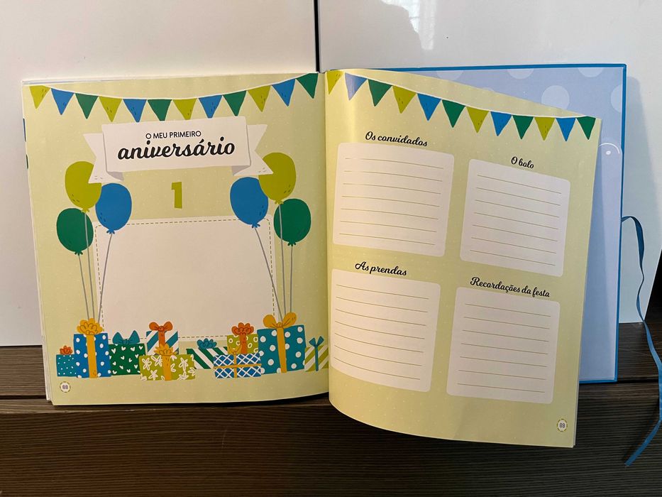 Livro de Registo - "Quando eu era pequenino" - Como Novo