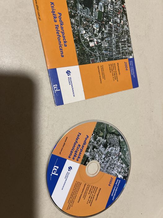 Podkarpacka ksiazka telefoniczna 2004 na cd