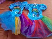 Karnawałowe sukienki bliźniaczki My Little Pony 122