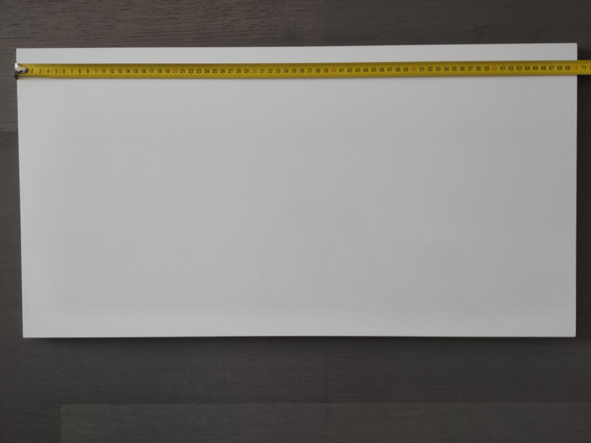 Płyta maskująca blenda panel biały połysk Ikea Abstrakt Faktum 37x70