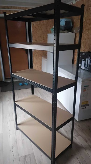 Стелаж металевий 180×90×40 / 150×70×30  220×90×40 посилена конструкція