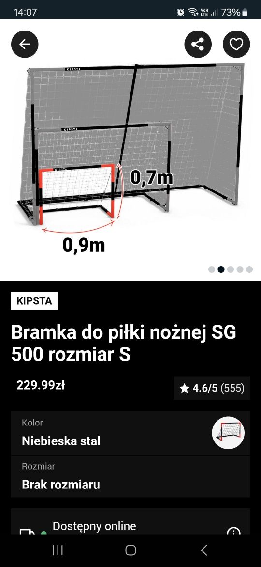 Bramka do piłki nożnej