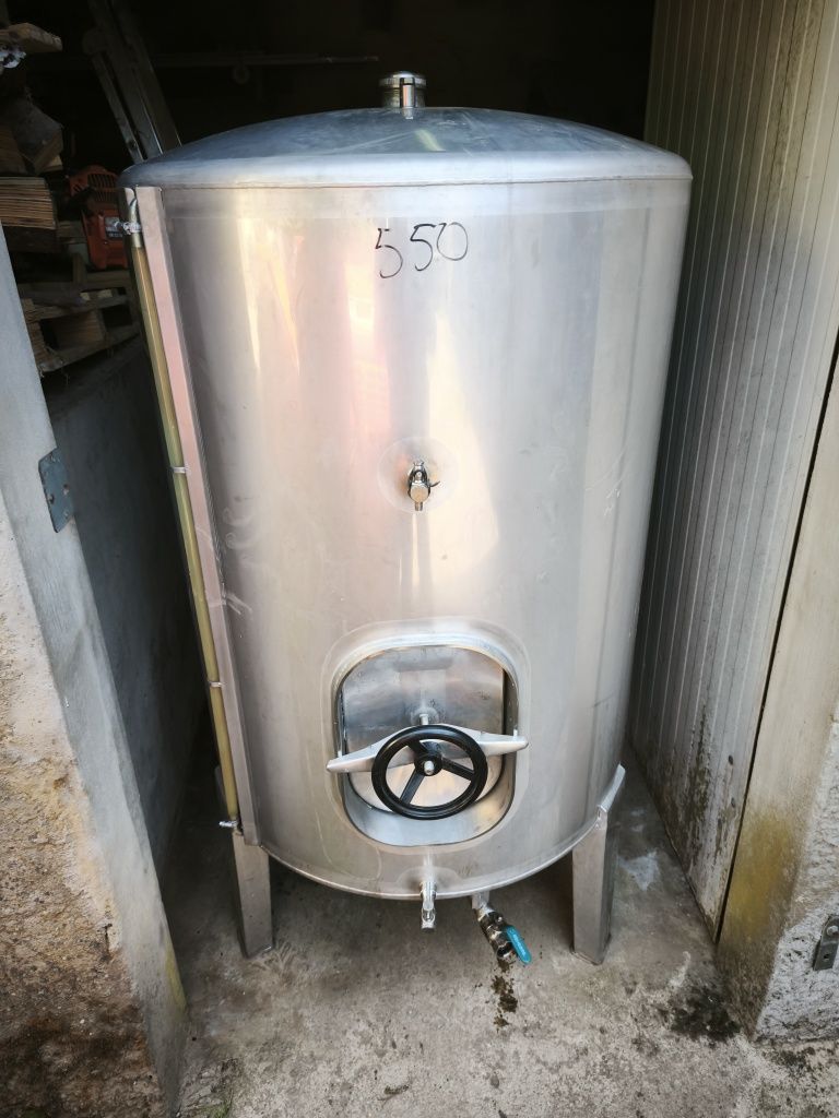 Cuba em inox 550L