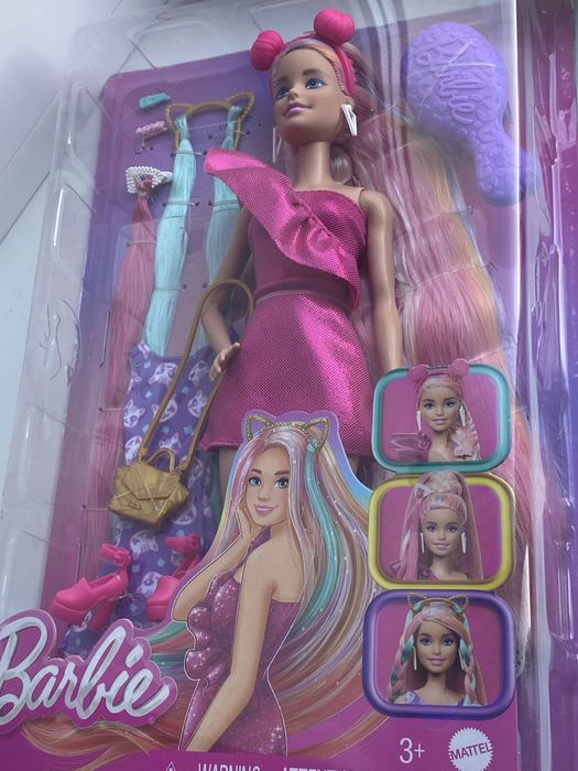 Barbie з пасмами волосся