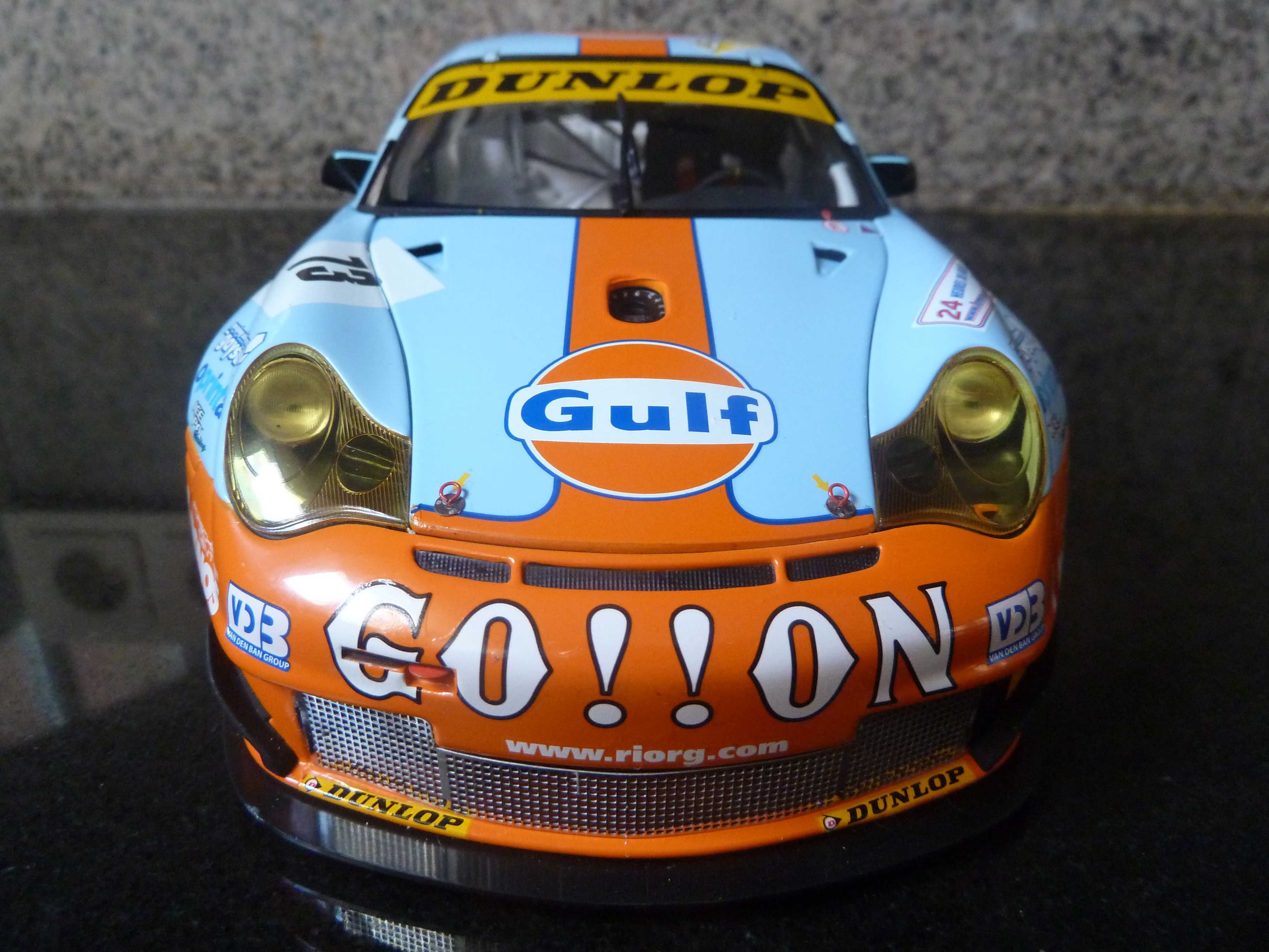 1:18 Minichamps, Porsche 911 GT3 RSR, Gulf, 24H Le Mans 2006, AutoArt