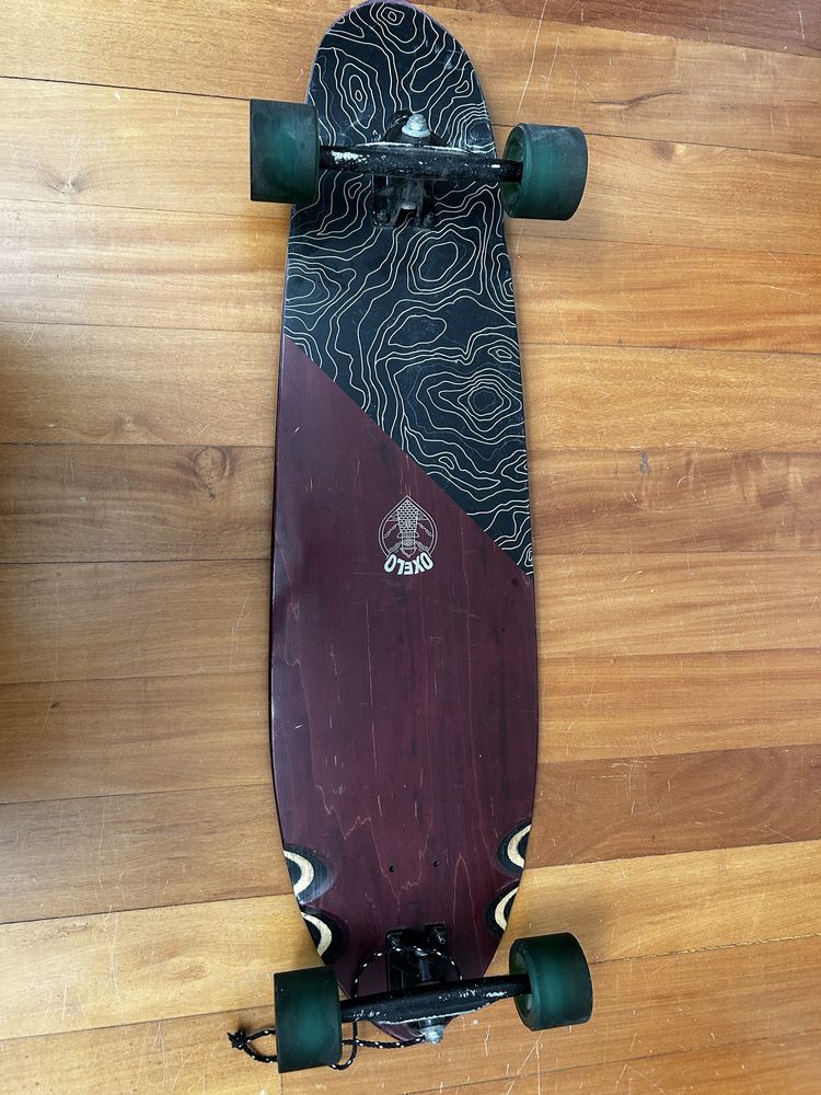 Skate oxelo castanho