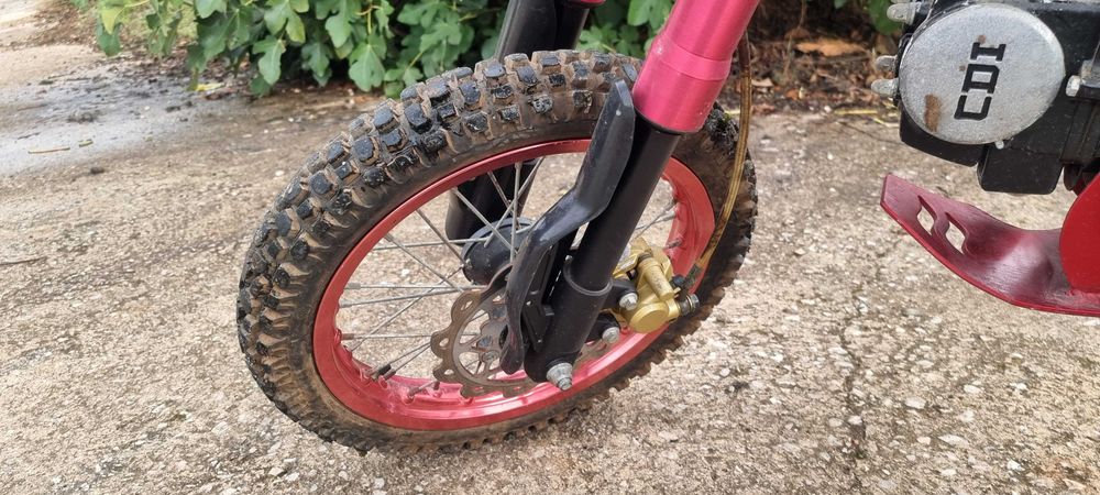 Pitbike 125cm3 com banco restaurado