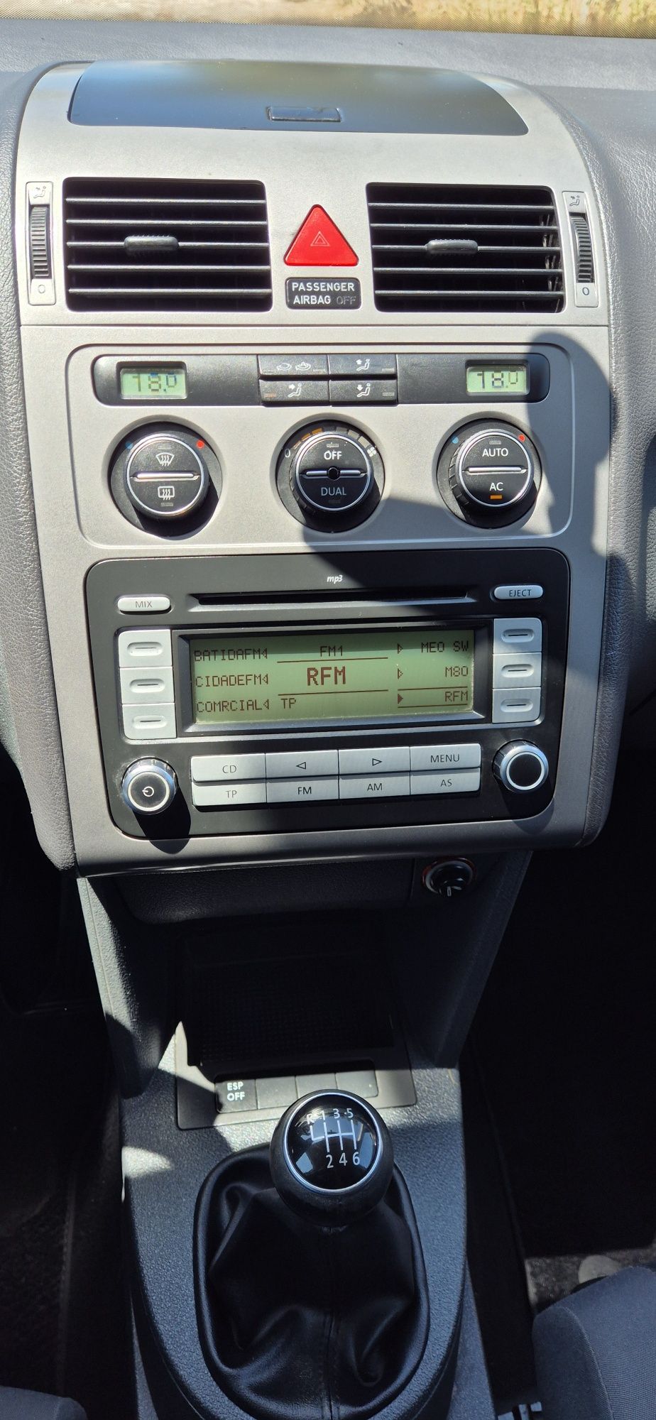 VW Touran 1.9TDi 105cv NACIONAL de 7 Lugares de 2008