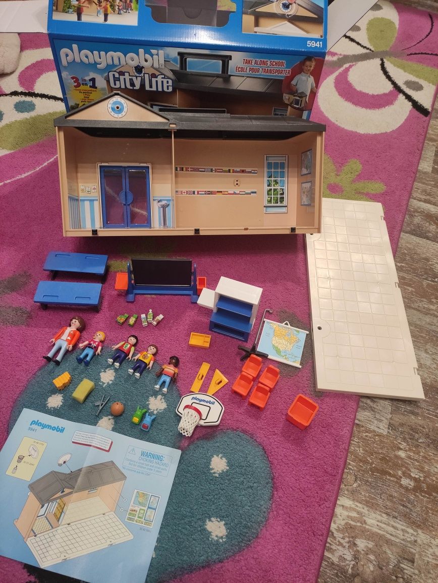 PLAYMOBIL 5941 przenośna szkoła