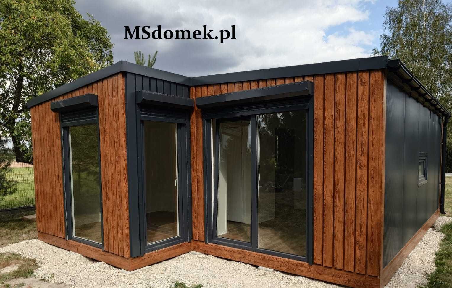 Domek modułowy, całoroczny, Producent, domek 35 m2 na zgłoszenie