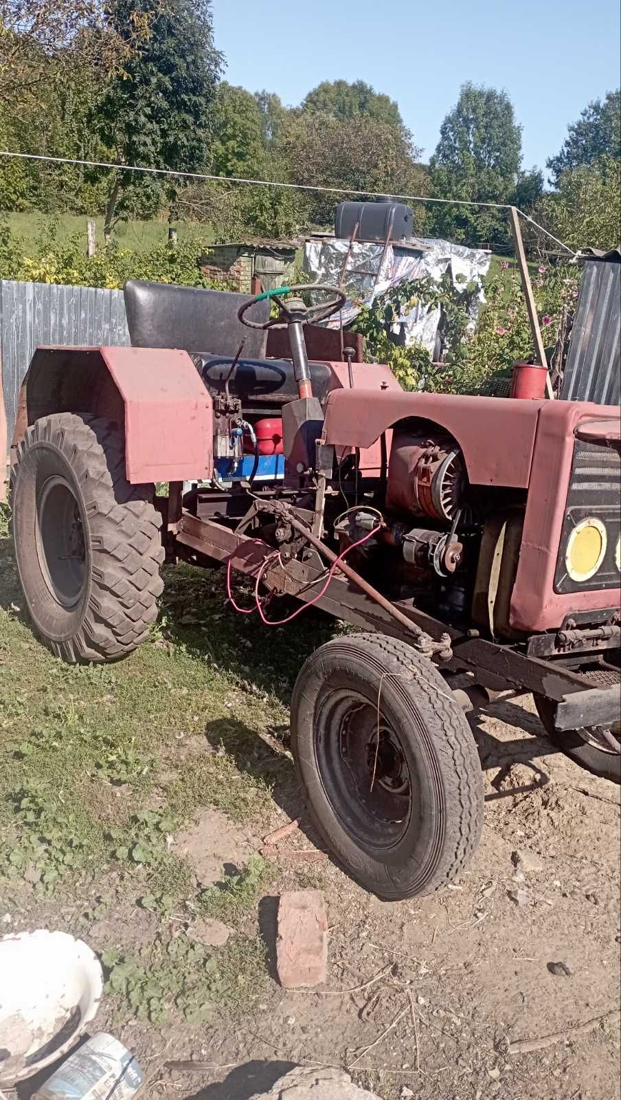 саморобний трактор
