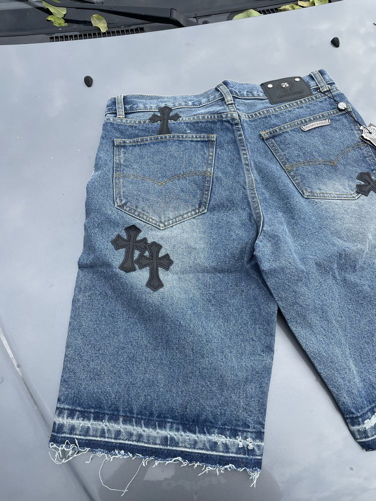 Джинсові шорти Chrome Hearts
