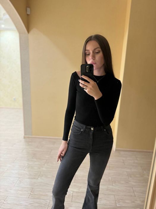 Джинси сірого кольору ZARA