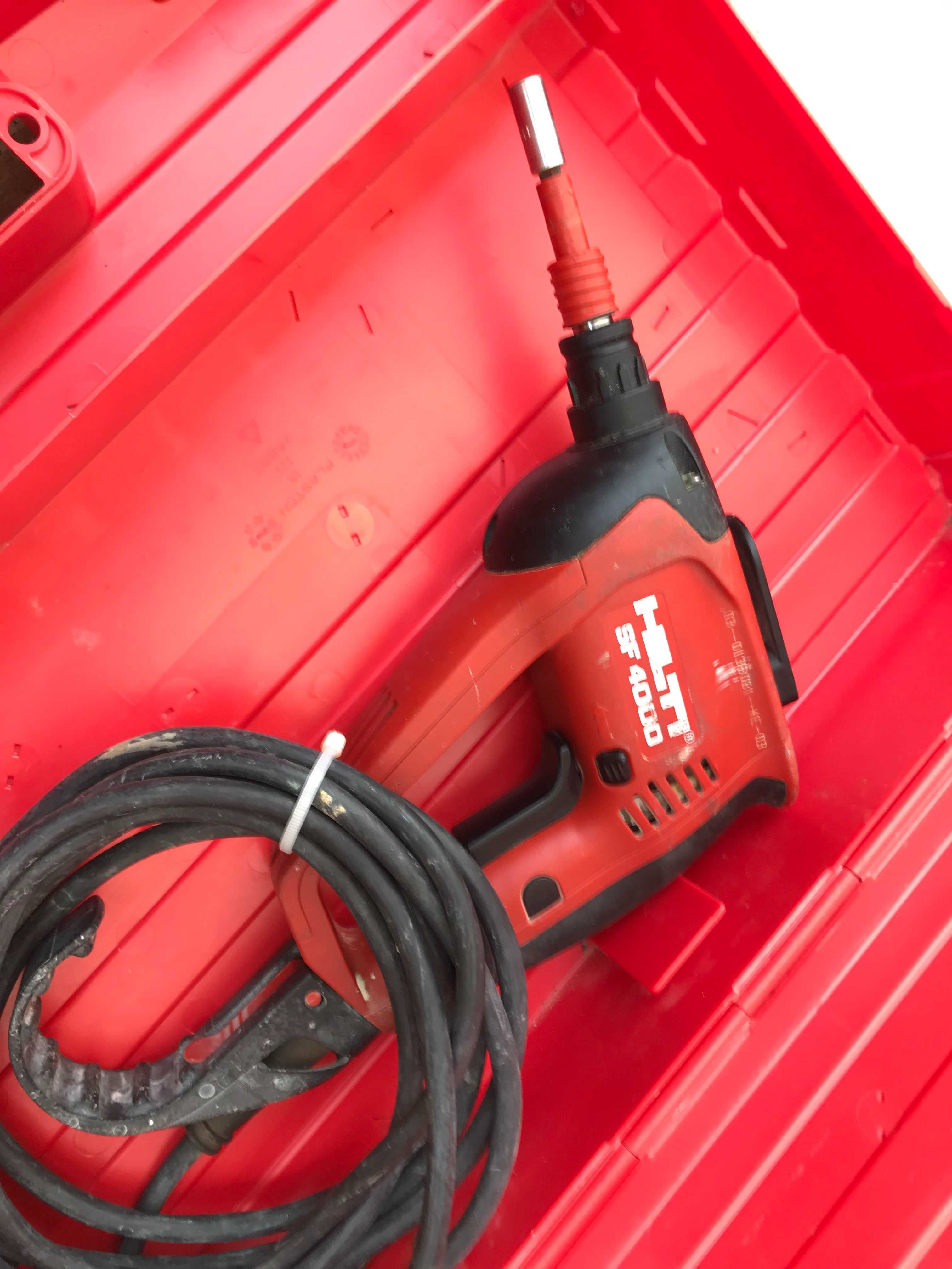 Wkrętarka Hilti SF 4000 idealna do suchej zabudowy