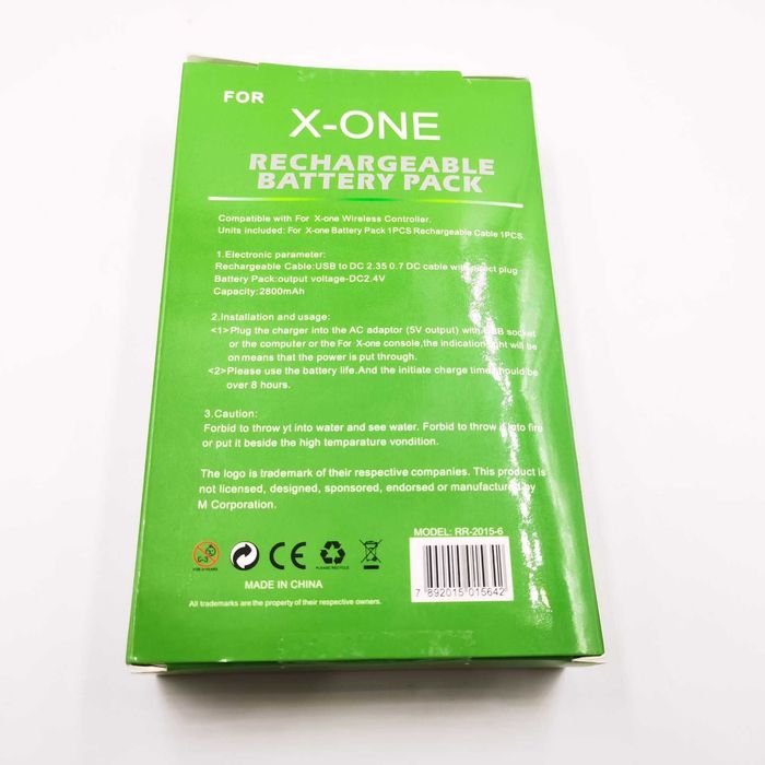 XBOX one  2 АККУМУЛЯТОРА + провод XBOX ONE Series  Новые 2800 mah