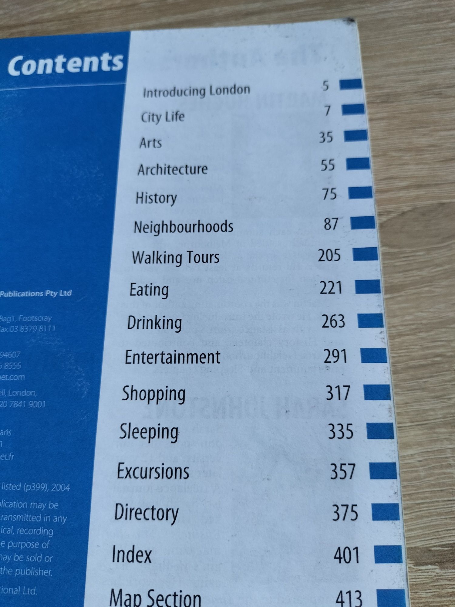 Książka- przewodnik London lonely planet 4 edycja w języku angielskim