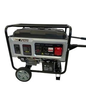 Генератор бензиновий 7,5/8,0 кВт 25 л 4-х тактний ручний/електричний