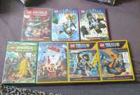 7 bajek DVD LEGO Ninjago LEGO Chima LEGO Nexo Knights LEGO MOVIE