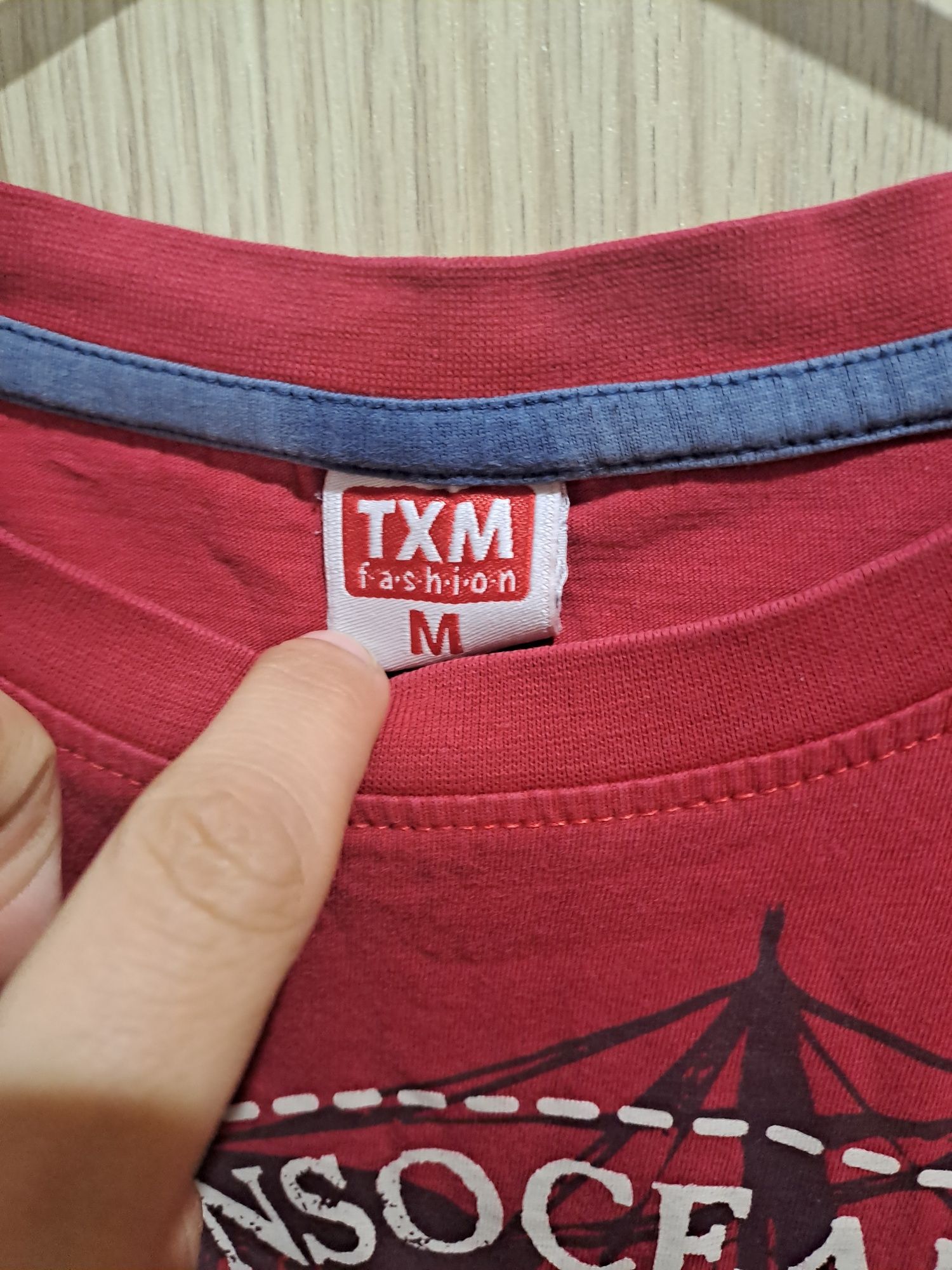 (595) T-shirt męski r.M TXM Fashion