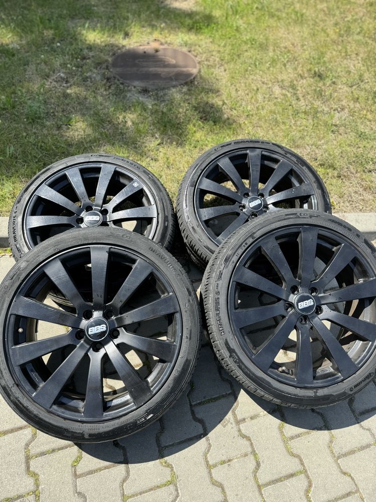 Felgi BBS r 19 5x112 z oponami lato BRAVURIS 235/40 r19 Y XL