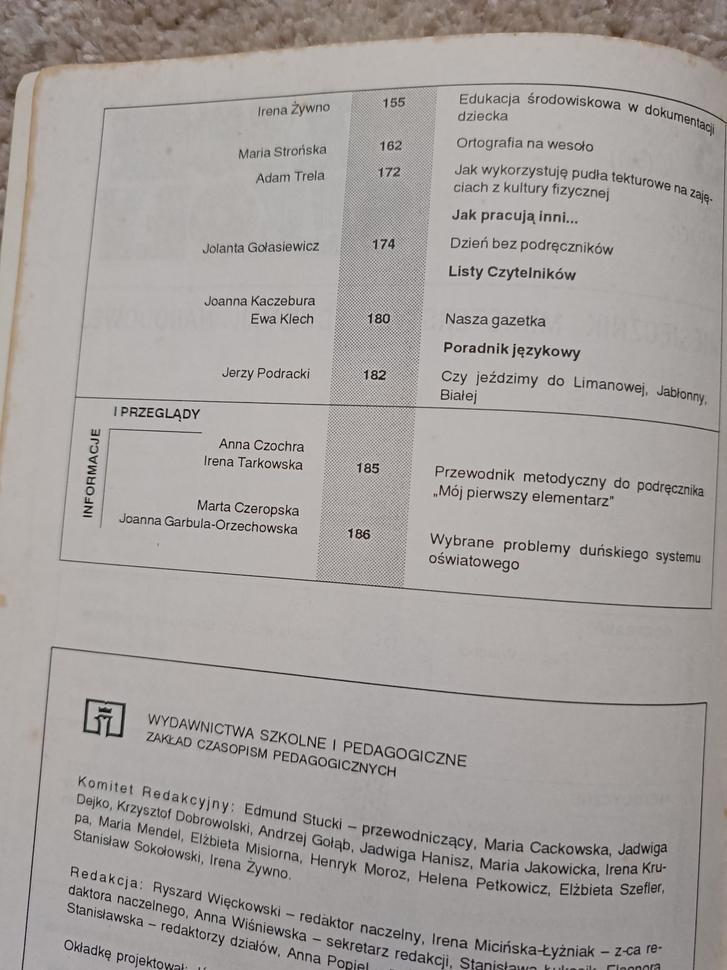 Życie szkoły. Czasopismo edukacja wczesnoszkolna