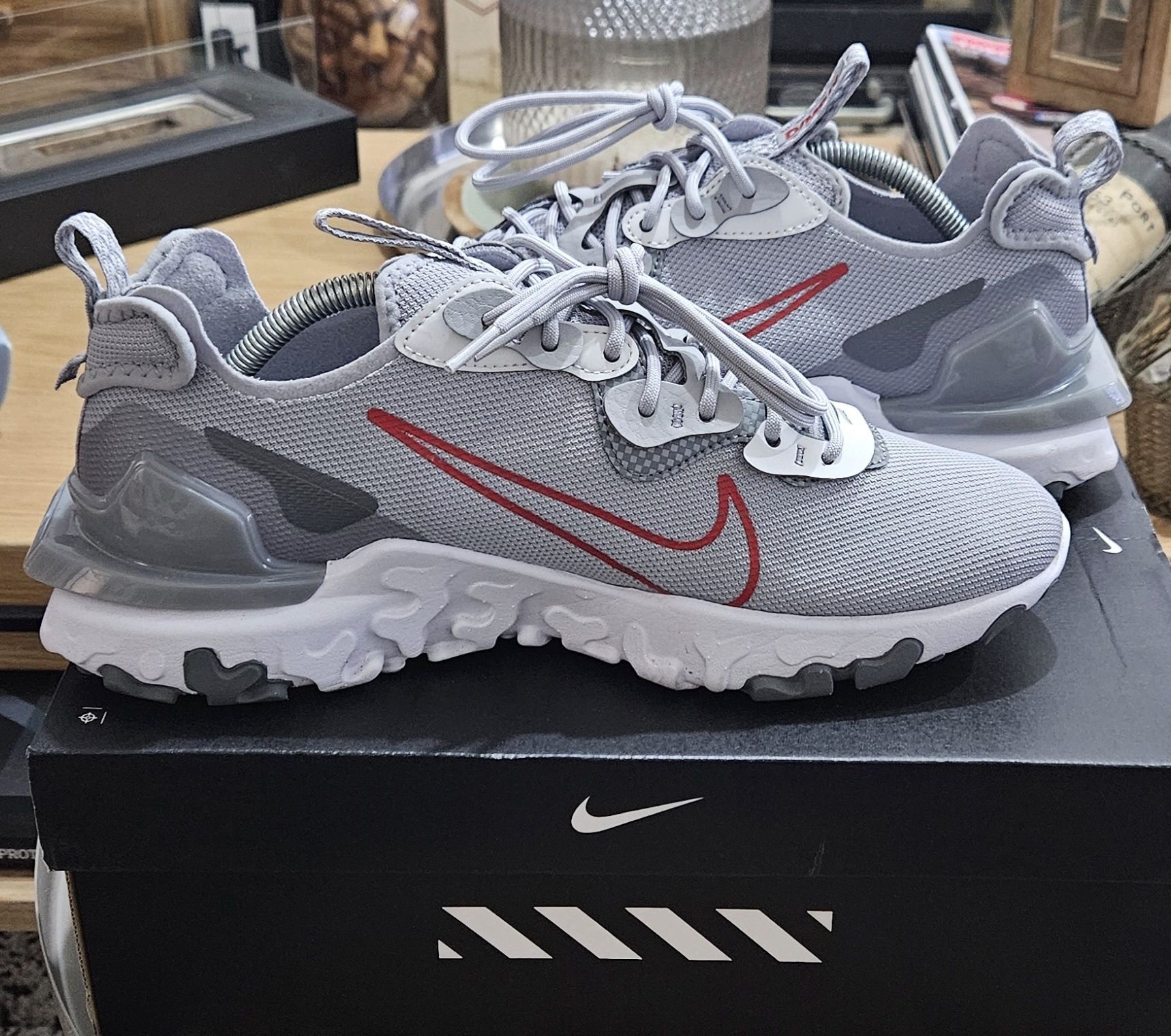 Ténis usados uma vez originais Nike REACT VISION 43 europeu