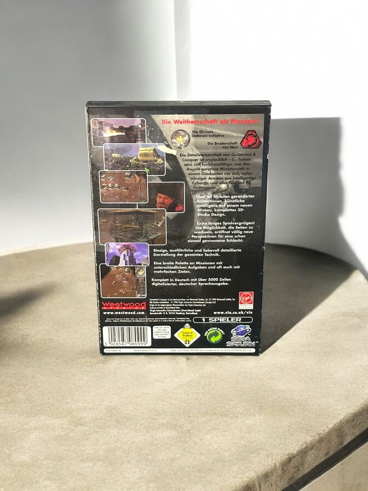 Sega Saturn Command & Conquer Game